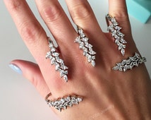 Full finger wedding rings