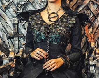 Sansa Stark dress- Game of Thrones costume - Black dress