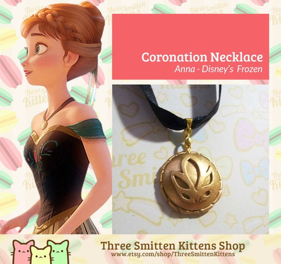 Disney Frozen Anna's Coronation Necklace
