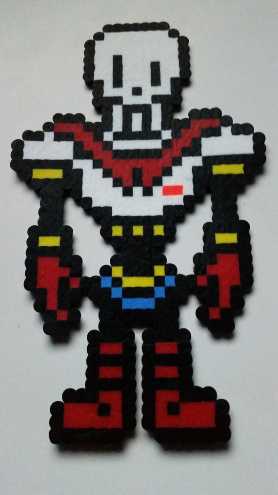 Papyrus From Undertale Perler Bead Pixel Art