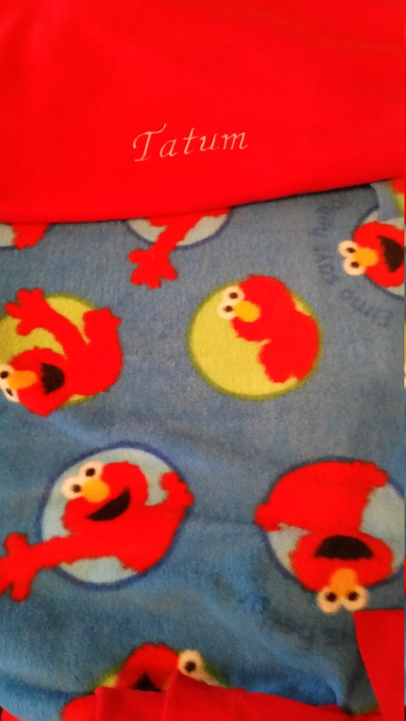 elmo fleece blanket