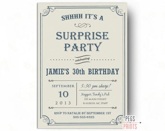 printable surprise birthday invitations