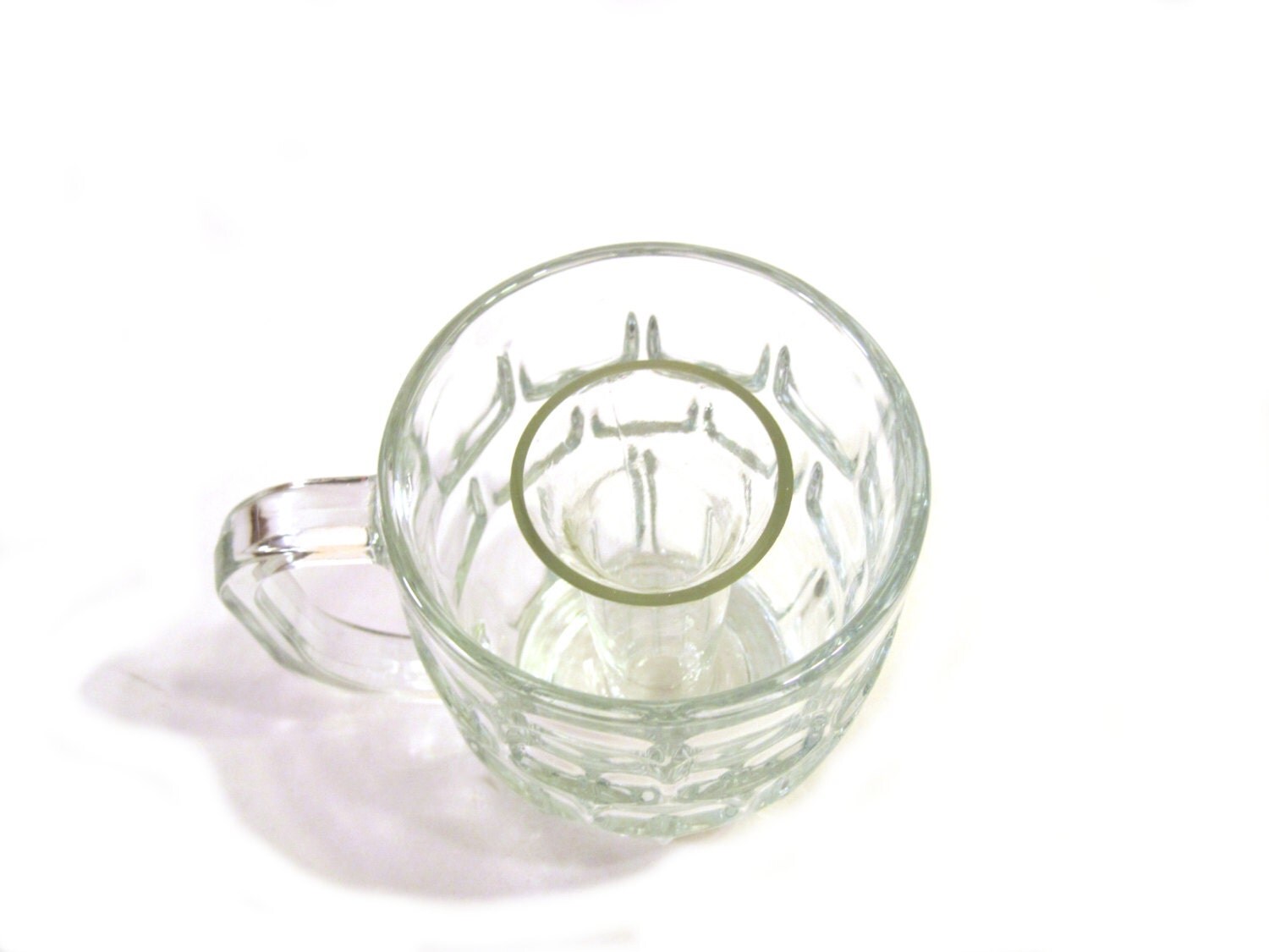 Jager Bomb Shot Glass Made From a Beer Mug and a Cut Beer