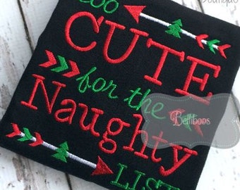 Christmas Embroidery Design - Holiday Embroidery Design - Christmas Embroidery Saying - Holiday Embroidery Saying - Santa Embroidery Design