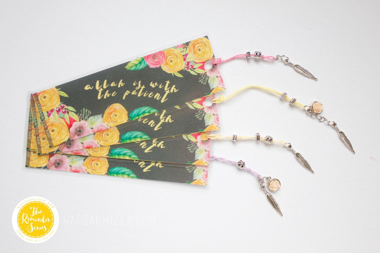 islamic bookmarks muslim bookmarks feather bookmarks