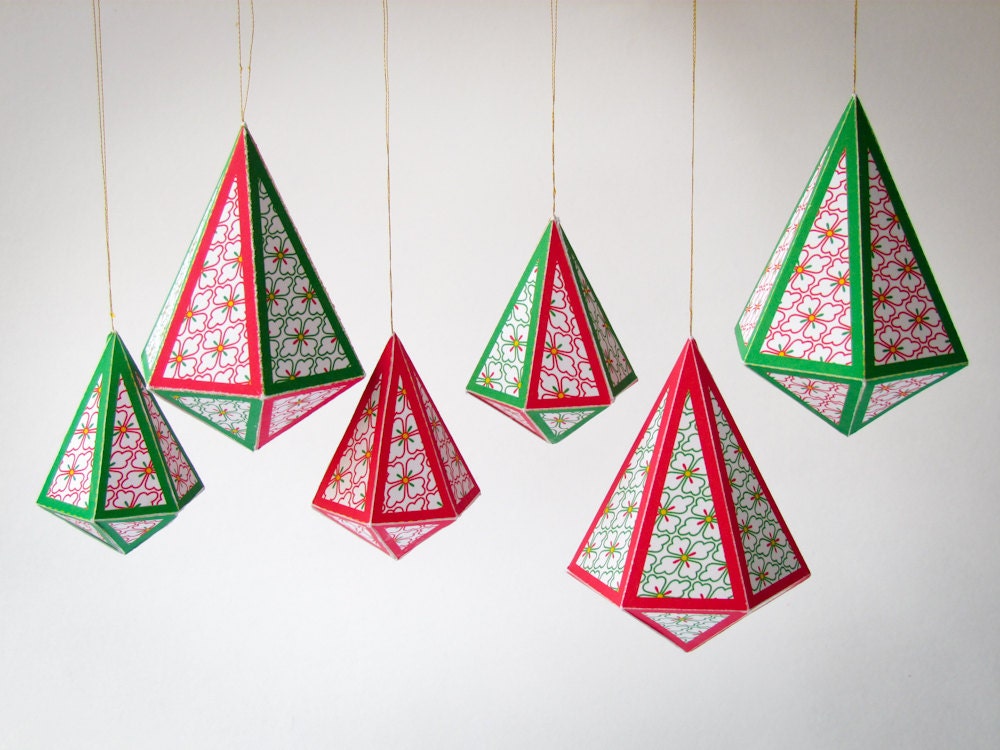 DIY Christmas DIY holiday ornaments 8 printable Christmas