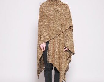 Camel Shawl Wrap, Long Shawl, Poncho Shawl, Cape Shawl, Shawls And Wraps, Poncho Wrap, Womens Shawls