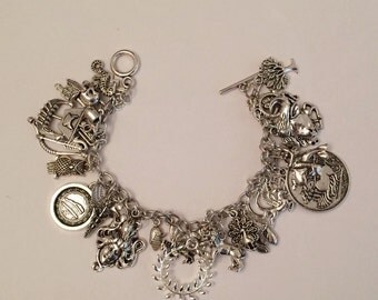 Hecate Charm Bracelet Greek Mythology Bracelet Jewelry