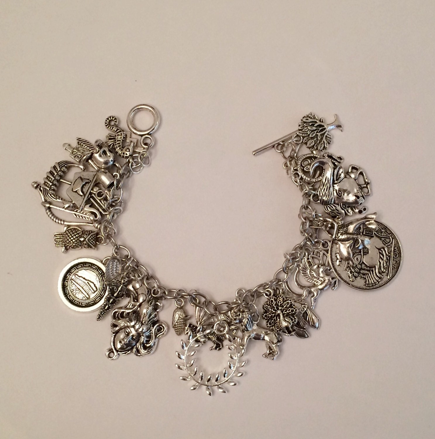 Ultimate Greek Mythology Charm Bracelet Jewelry Olympians