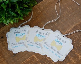 Tags for baby shower favors boy, Boy oh boy baby shower favor tags, Little man party favor tags, little man baby shower favor tags