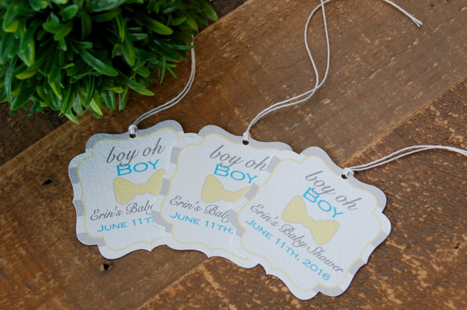 Tags for baby shower favors boy Boy oh boy baby shower favor