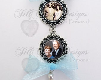 Memorial Bridal Bouquet Charms, WEDDING BOUQUET CHARMS, Bridal Bouquet memorial photo, Custom Photo Wedding Bouquet Charm,wedding charm