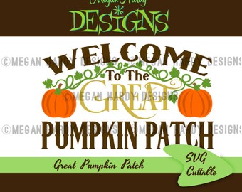 Great Pumpkin Patch SVG