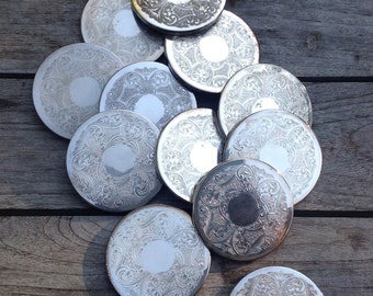 Set of 12 little "sous-verres"