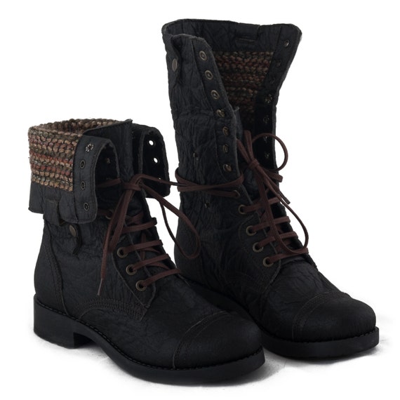 Eco Friendly and Ethical Vegan Shoes. Ankle boots from