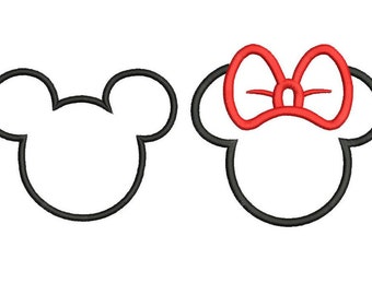 minnie mouse outline etsy minnie mouse outline etsy