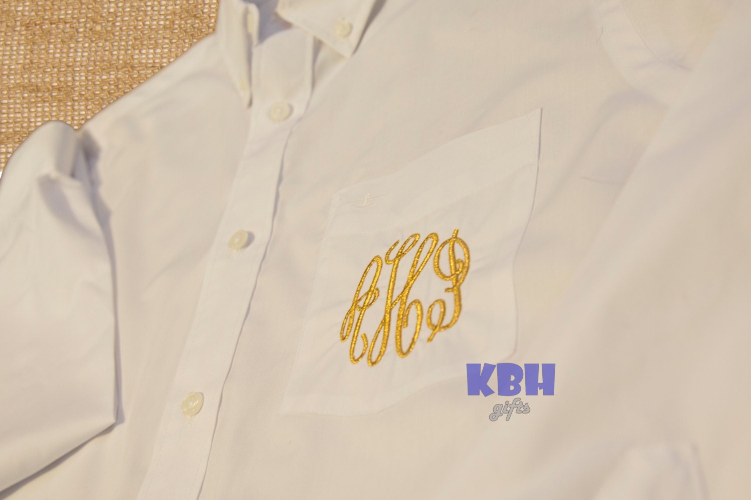 Button up embroidered shirt