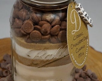 Classic Chocolate Chip Cookies - Mason Jar Cookie Mix