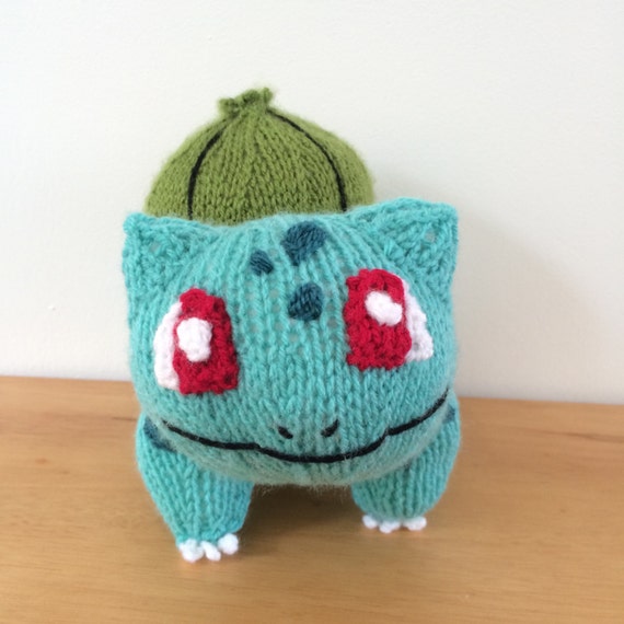 Bulbasaur knitting pattern pokemon pattern knit knitted