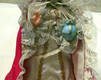 Vintage Infant Jesus of Prague Lamp Nan-San Rcckland Mass
