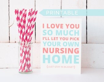 Funny Mother's Day Card Printable Card