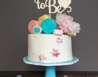 Bridal shower cake topper, Bride to Be cake topper, bridal shower decorations, engagement decorations, engagement party decorations