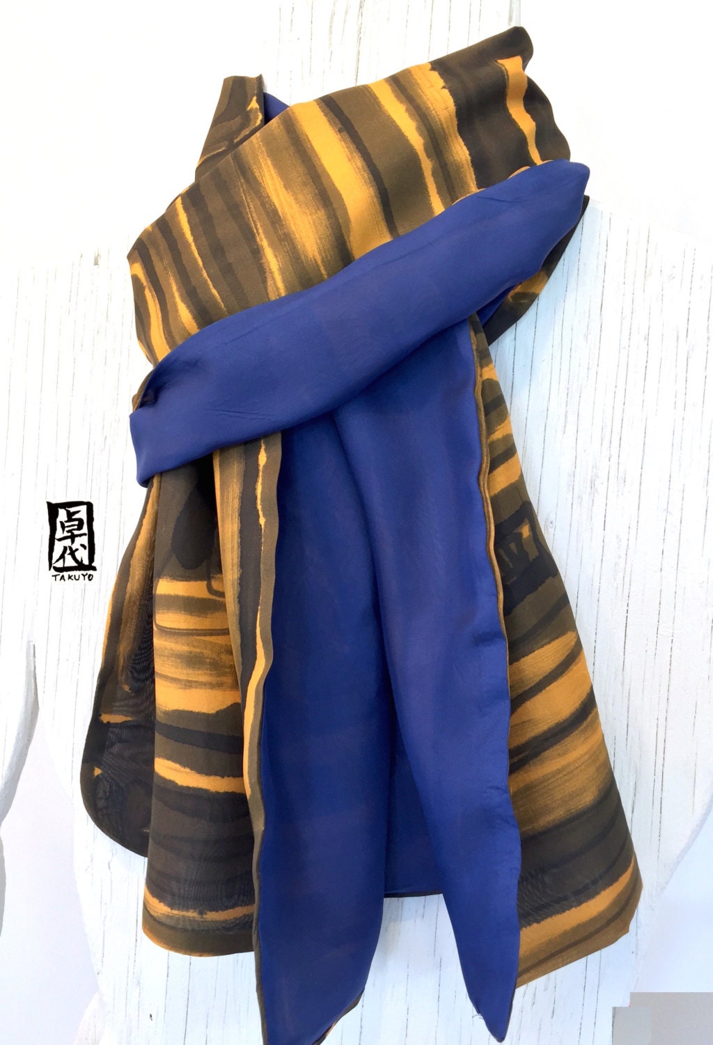 Silk Scarf Men Gift for Men Gift for him Mens Silk Scarf