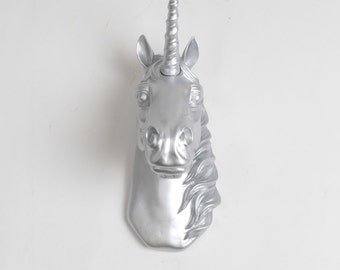 Unicorn Head Wall Decor mini unicorn head wall sculpture the binx white and gold Unicorn Head Wall Decor mini unicorn head wall sculpture the binx white and gold