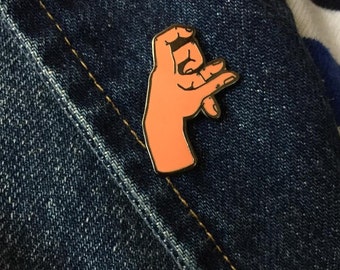 San Francisco Hand Lapel Pin