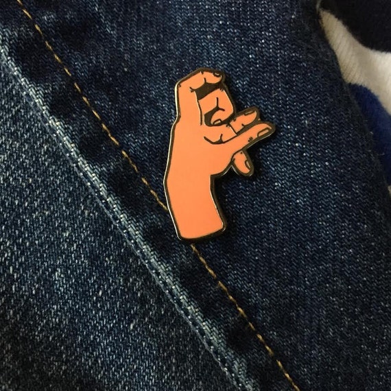 San Francisco Hand Lapel Pin