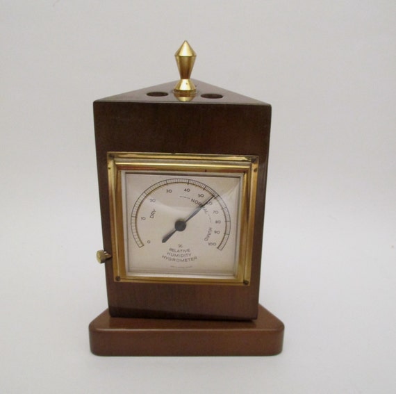 Vintage Hygrometer Barometer Thermometer Western by retrogal415