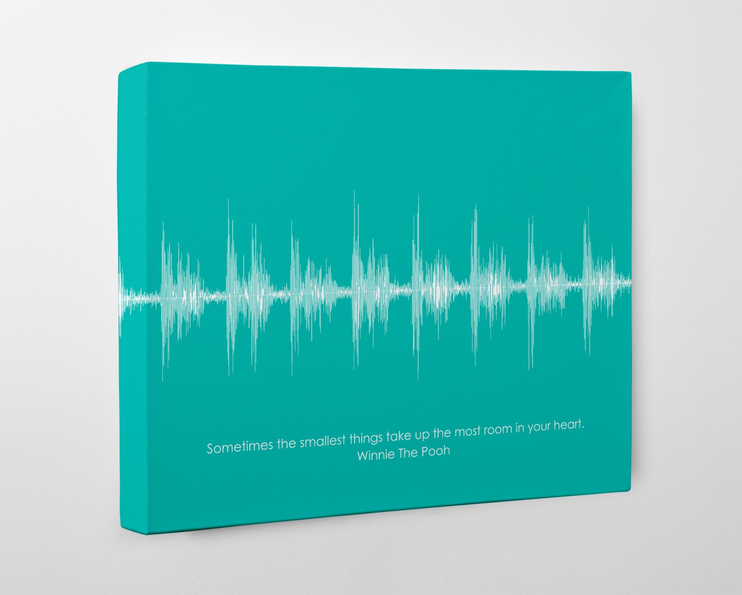 Baby Shower Gift Girl Boy Baby Heartbeat Canvas Sound Wave