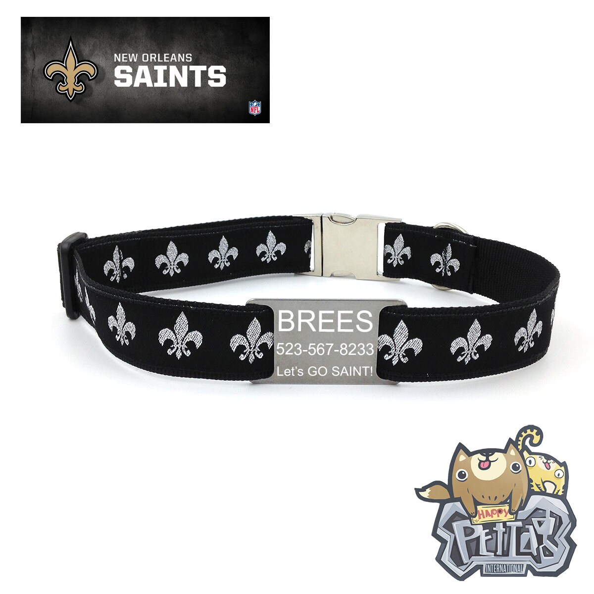Personalized Nfl Dog Collars Personalized Nfl Dog Collars