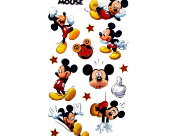 Mickey Mouse Stickers, Disney Collection, Invitation Decoration, Tags, Birthday Cards, Vacation Memory, Children's Labels, Party Favor Decor