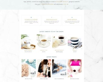 SALE - Wordpress Theme · Genesis Child Theme · Mobile Responsive · SEO · Ecommerce · Portfolio · Recipes · Blog · Custom Colors