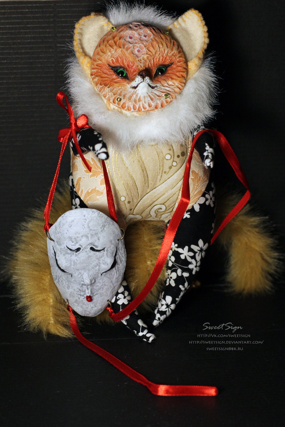 kitsune plush toy