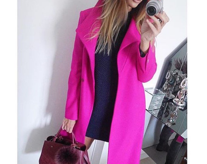 Instagram / Blogger Recommended 7 inch Pom-pom bag charm, fur pom pom keychain purse pendant in vine