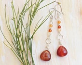 Red earrings Silver earrings Silver dangles Stone earrings Gemstone earrings Long earrings Carnelian earrings Red earrings Silver earrings Silver dangles Stone earrings Gemstone earrings Long earrings Carnelian earrings