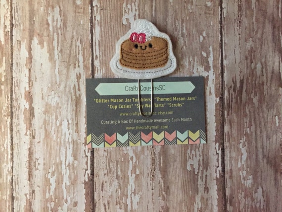 Pancakes Paper Clip. Pancake Planner Clip. Breakfast Planner Clip. Foodie Planner Clip