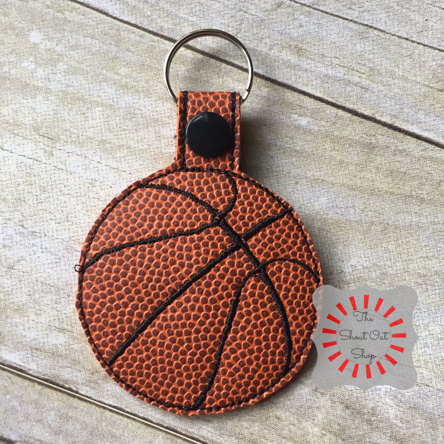 Basketball Keychain Basketball Key Chain Vinyl Basketball