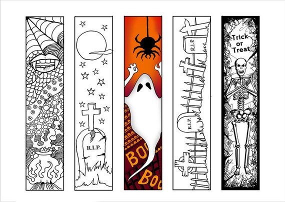 halloween bookmarks adult coloring page halloween coloring book marks printable bookmarks bookmark color diy paper crafts bookmarks art - Halloween Bookmarks To Color halloween bookmarks adult coloring page halloween coloring book marks printable bookmarks bookmark color diy paper crafts bookmarks art - Halloween Bookmarks To Color