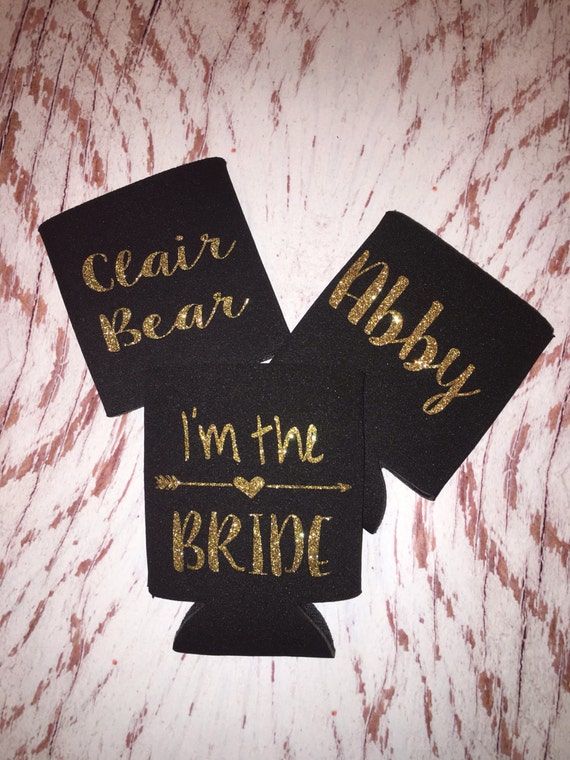 Bride Tribe Can Cooler Bachelorette Party By Sasseetreasures