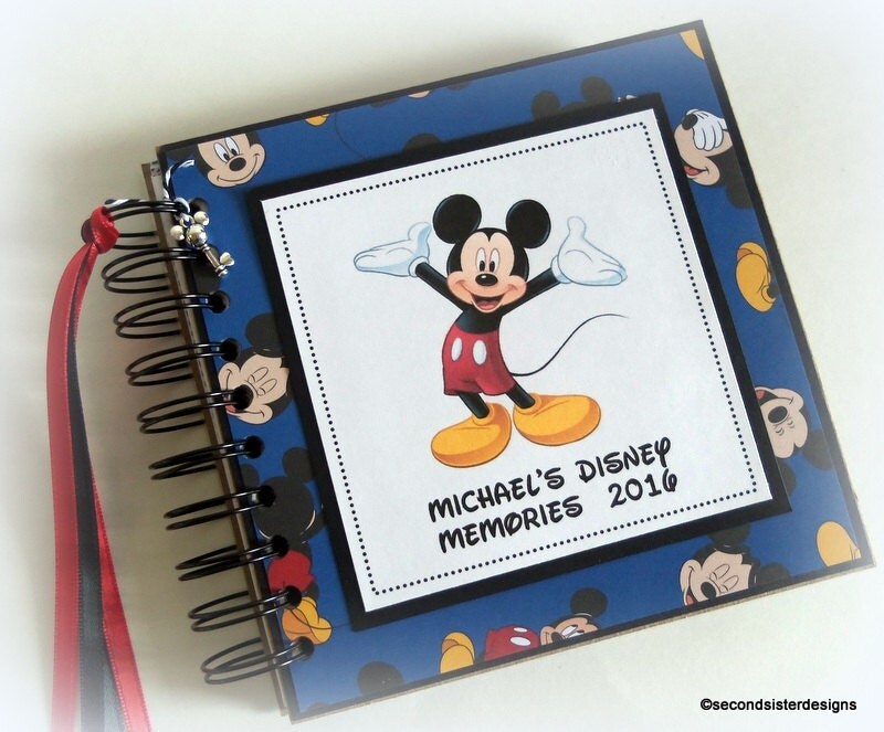 BRAND NEW Custom PERSONALIZED Disney Autograph Book Scrapbook