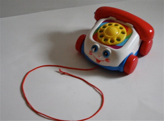 fisher price telephone vintage