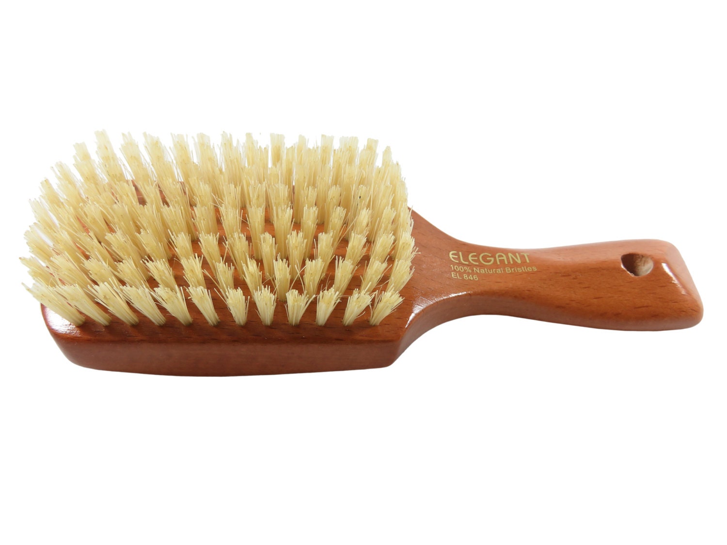 Elegant 100 percent pure boar bristles hair brush by BRUSHKING