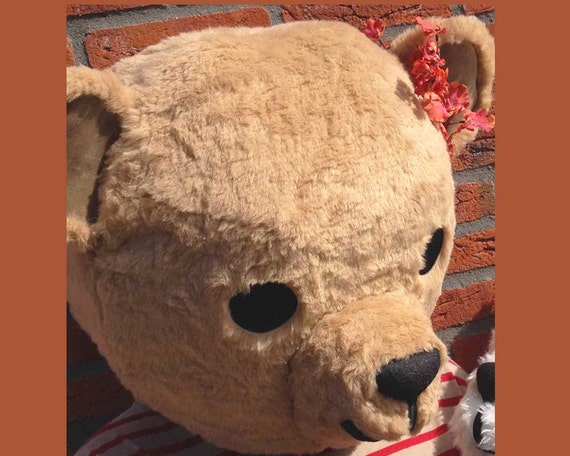 teddy bear head costume