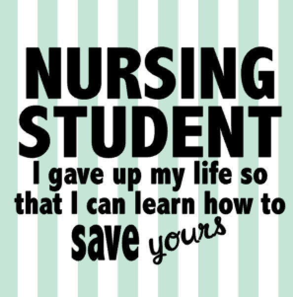 Download Nursing Student quote SVG file