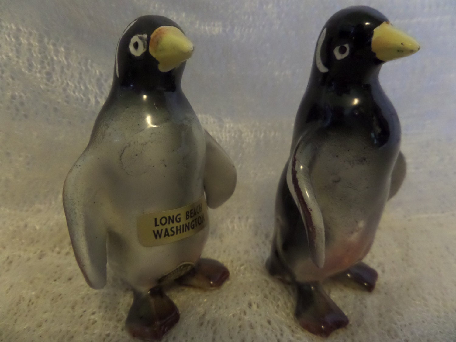 Vintage penguin salt and pepper shakers