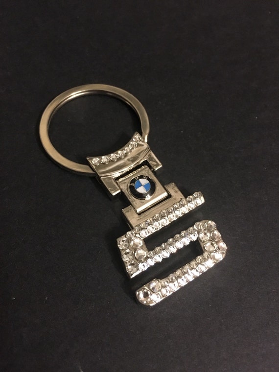 BLING BMW Keychain with Swarovski crystals by LaVostraDolceVita