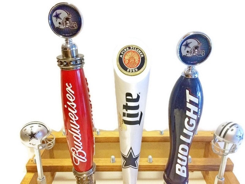 Dallas Cowboys Tap Handles BudweiserMiller LiteBud
